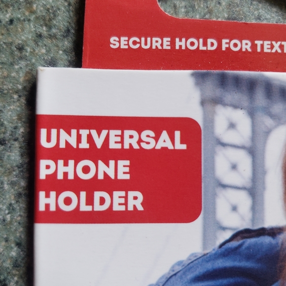 SpinPop Blue Geode Universal Phone Holder- NEW! - Picture 6 of 9